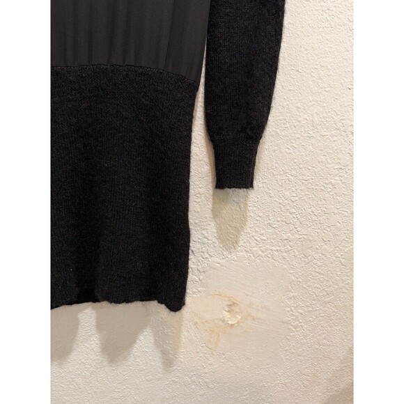 AllSaints Sweater Dress or Long Tunic Wook Silk Lace Combo  Us2 - Picture 5 of 5